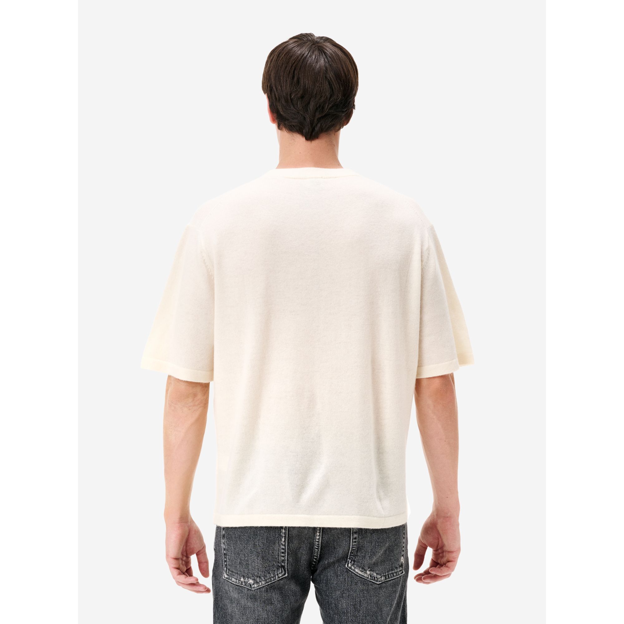 Gino t-shirt s/s merinos/cashmere