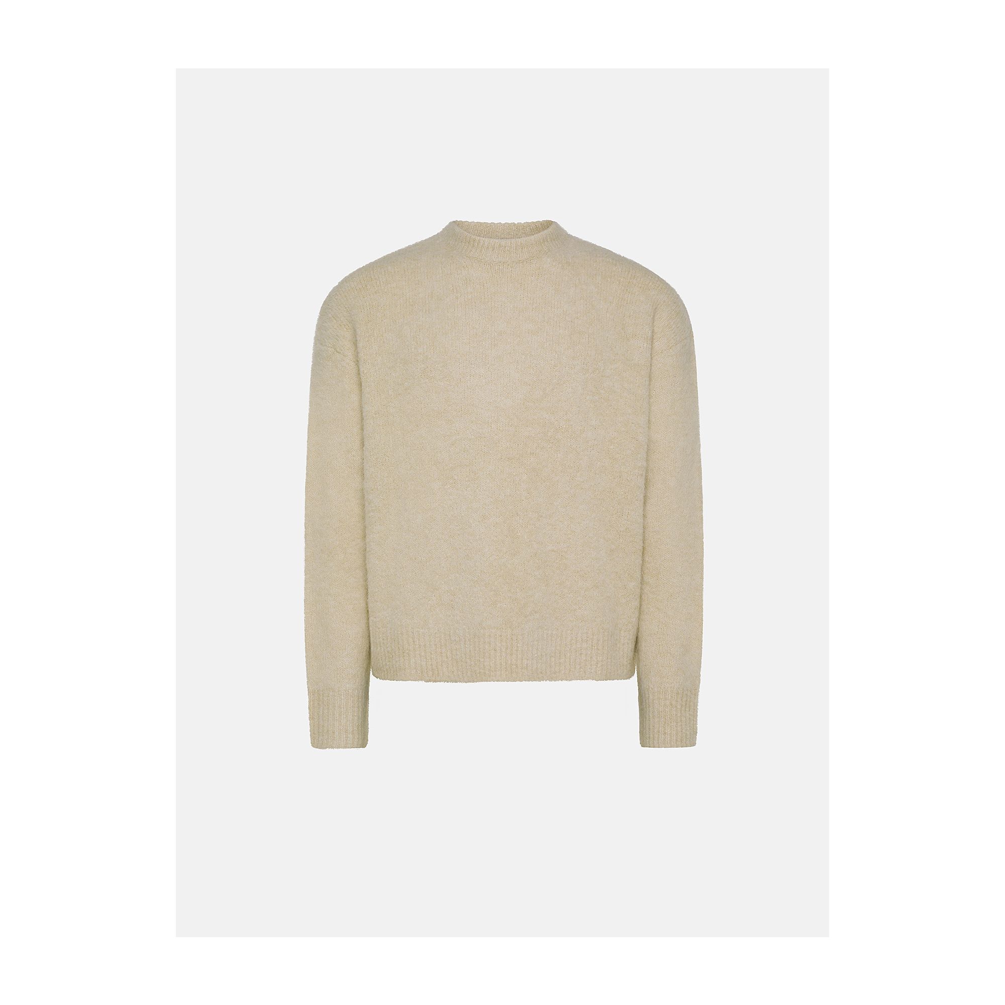 Off white alpaca-blend Yari jumper