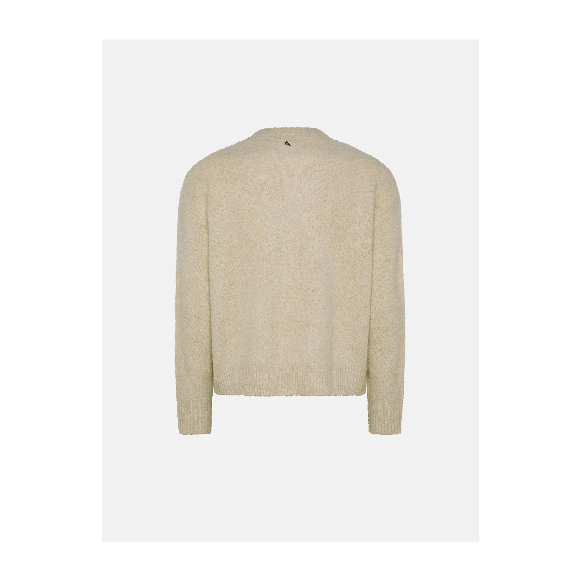 Off white alpaca-blend Yari jumper