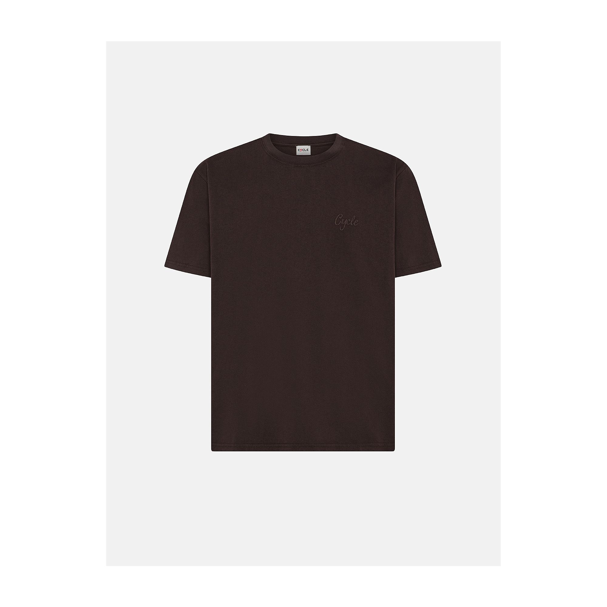 Bordeaux pure cotton jersey Heritage T-shirt
