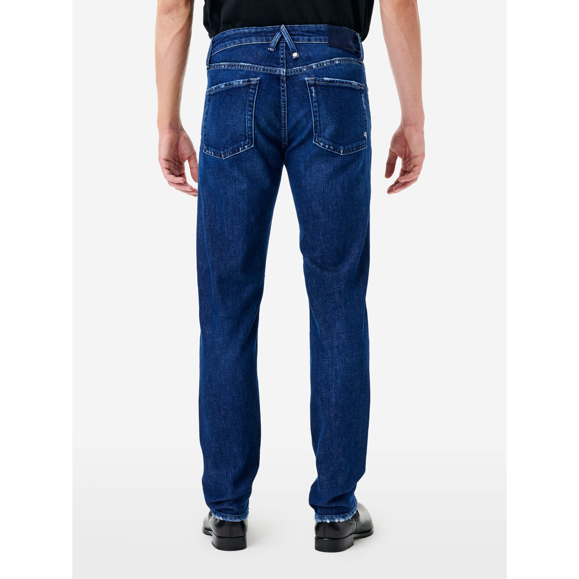 Slim fit medium vintage distressed