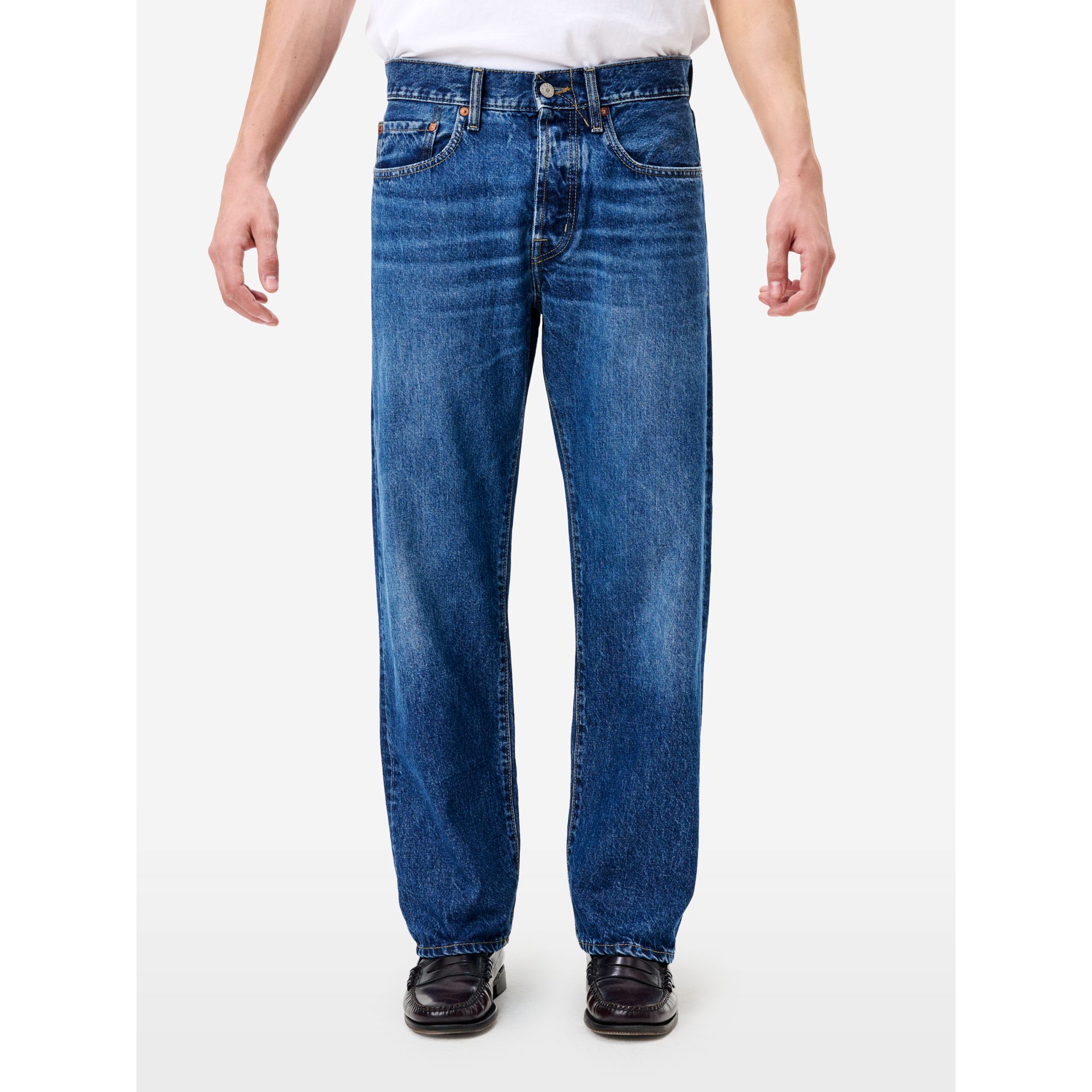 Jeans Legend straight fit anni '90 effetto vintage navy blue