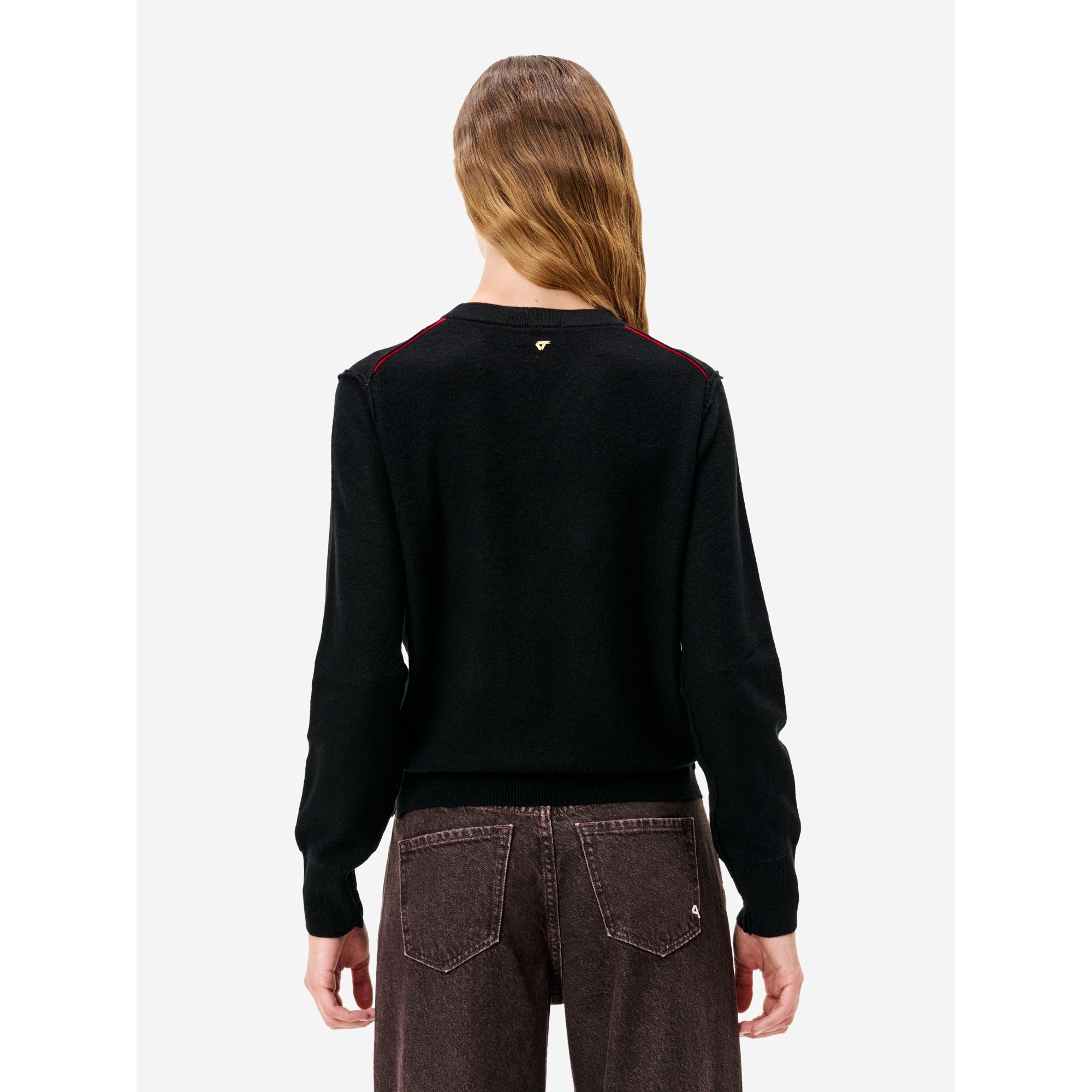 Maglia Ada in misto lana Merino nero