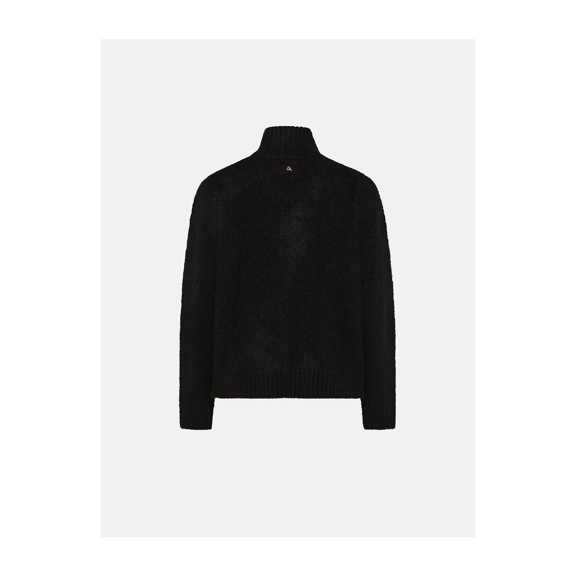Black brushed alpaca-blend Amazing Enza jumper