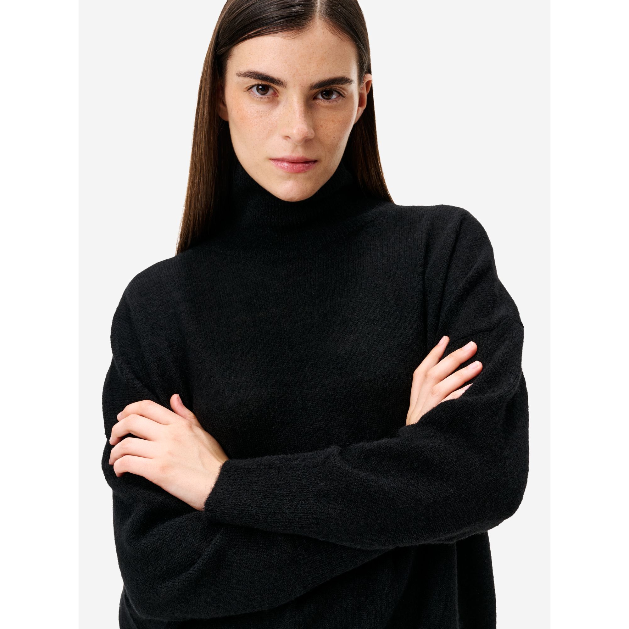 Maglia dolcevita Lole in misto alpaca nero