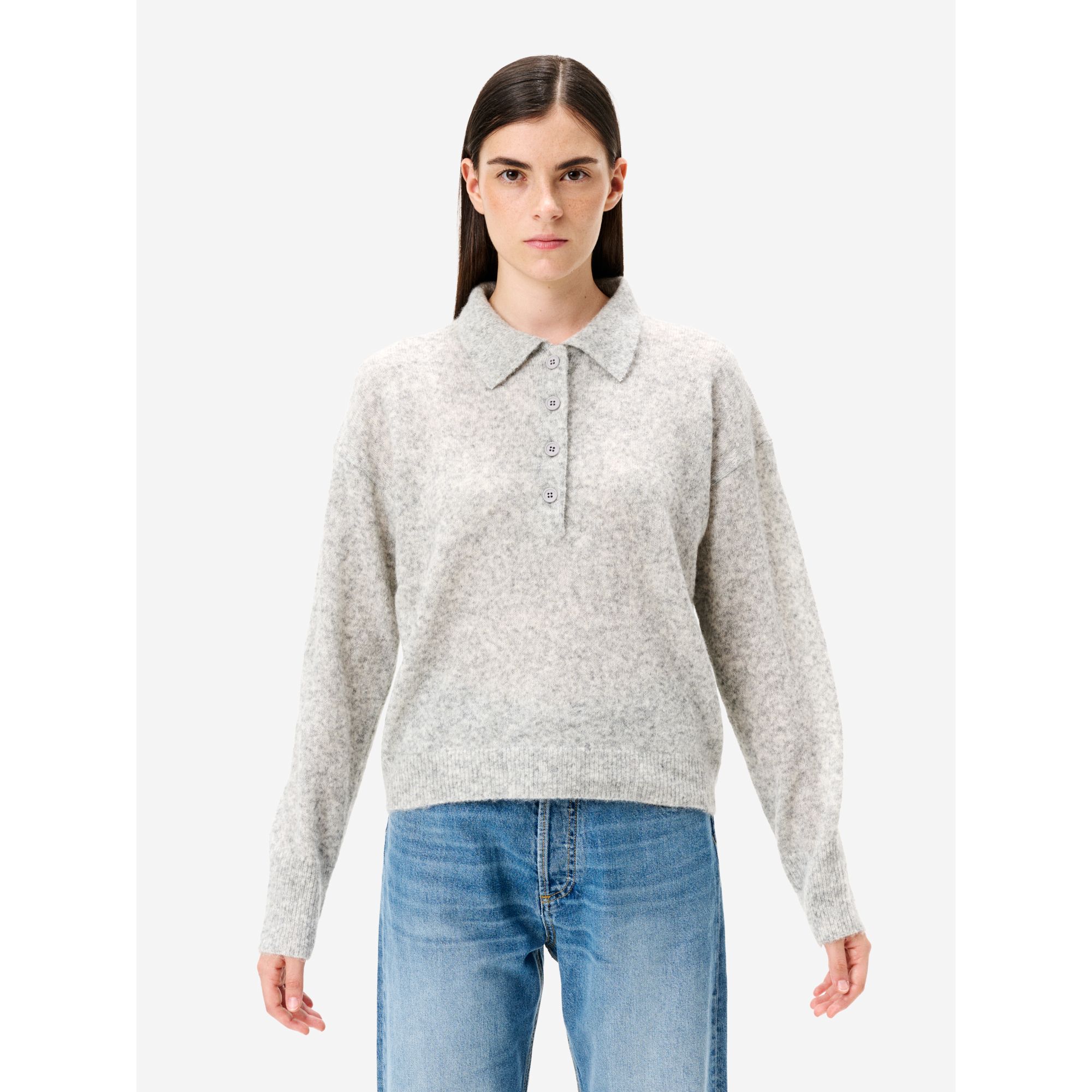Maia polo l/s alpaca