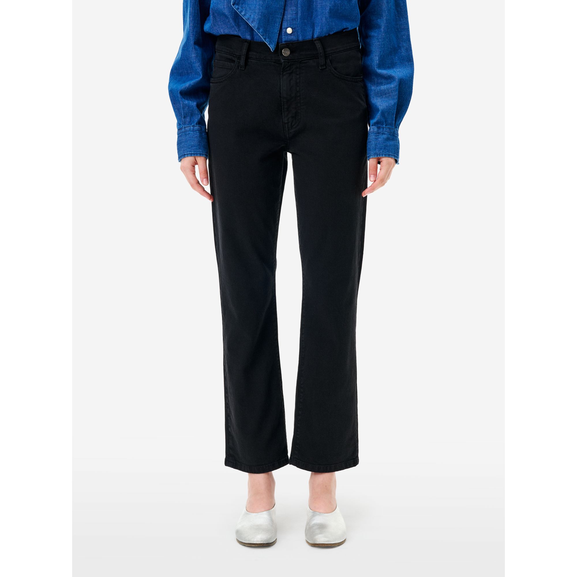 Francy slim fit mid rise straight leg direct dyed
