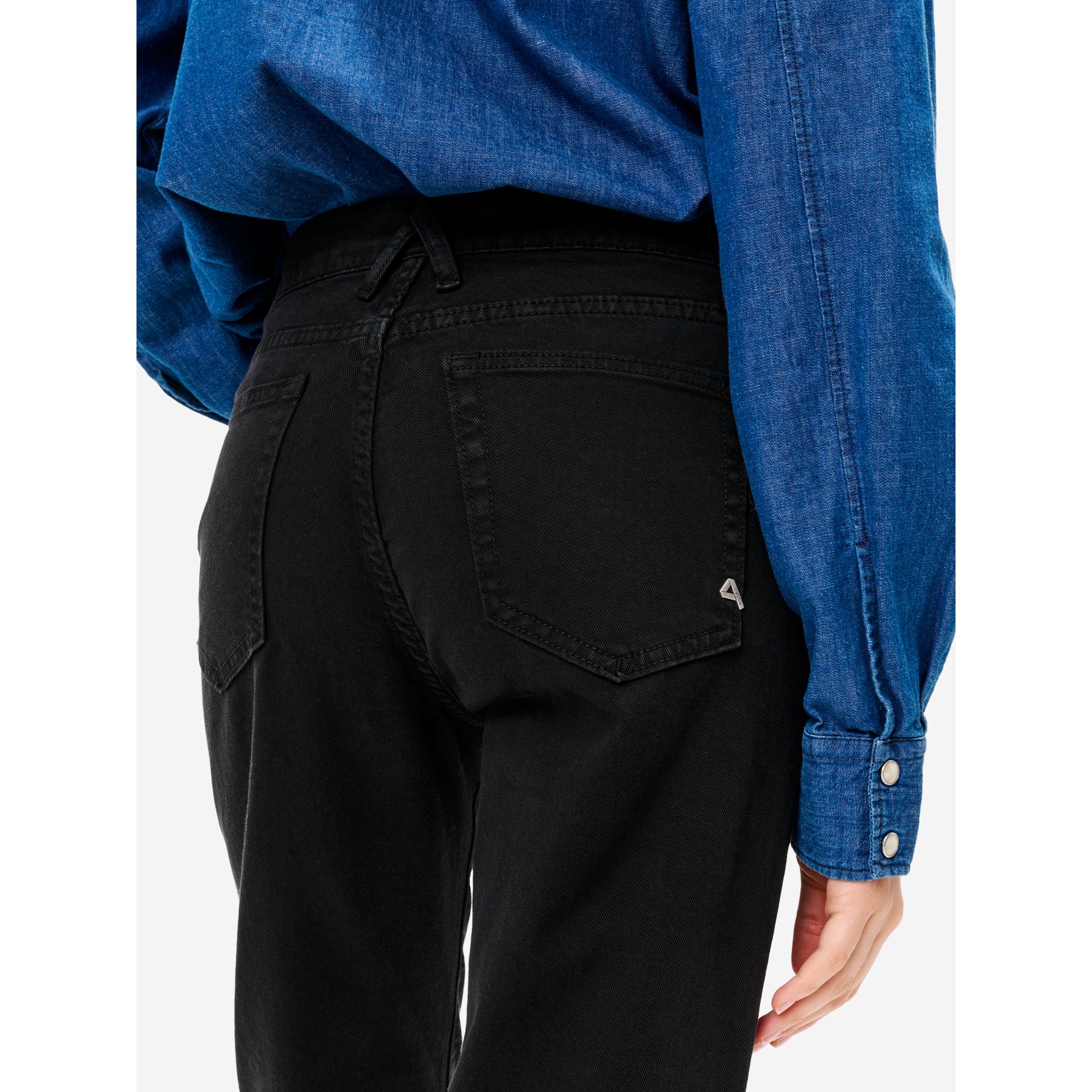 Francy slim fit mid rise straight leg direct dyed