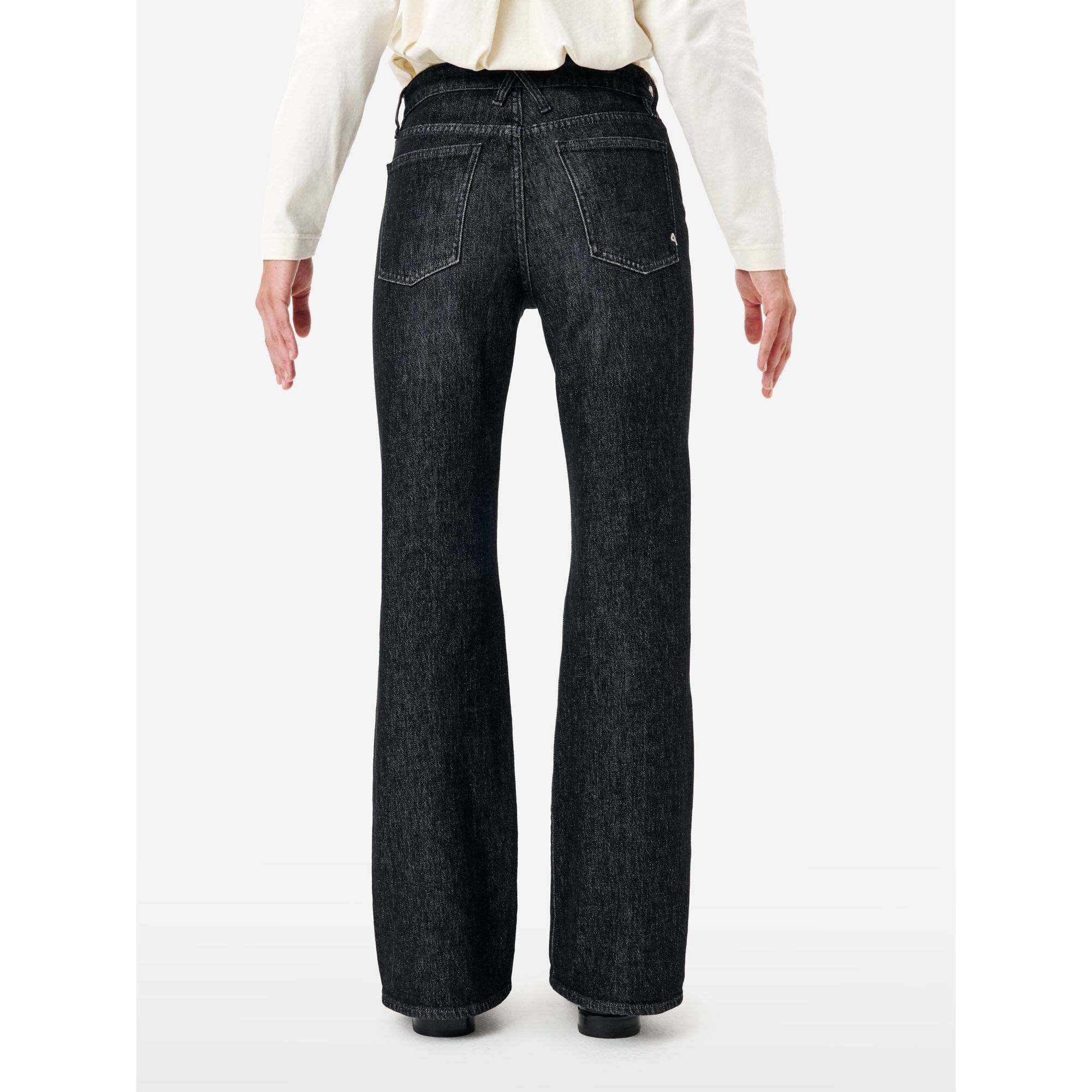 Jeans Anya bootcut grigio scuro