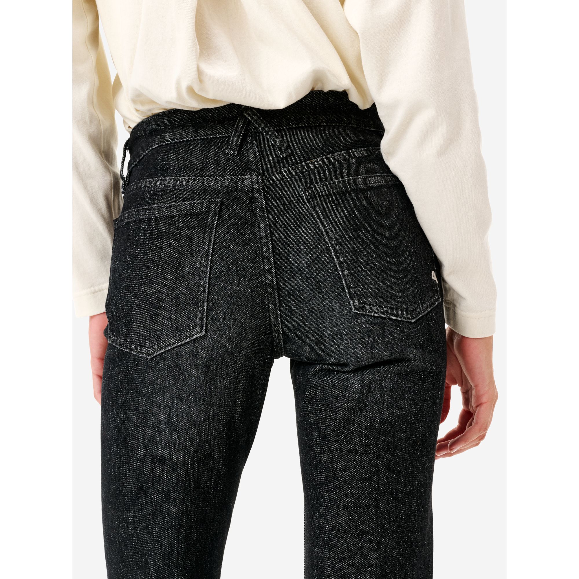 Jeans Anya bootcut grigio scuro