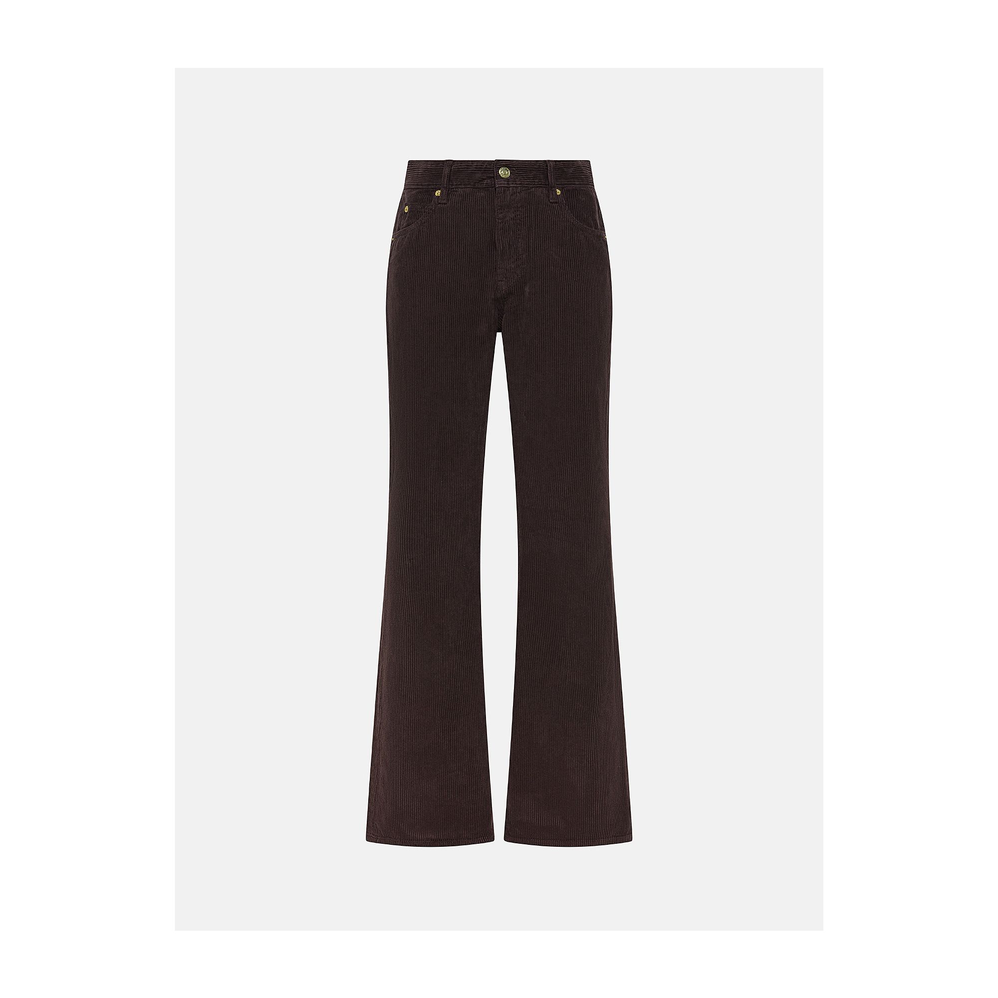 Anya bootcut mid rise direct dyed