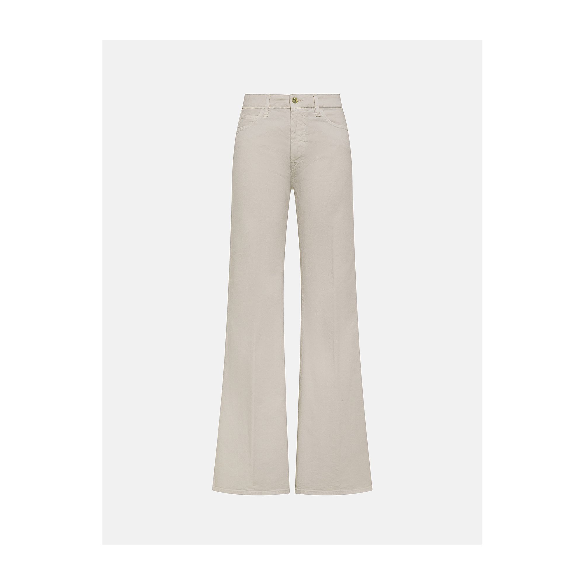 Flaire high rise flared direct dyed