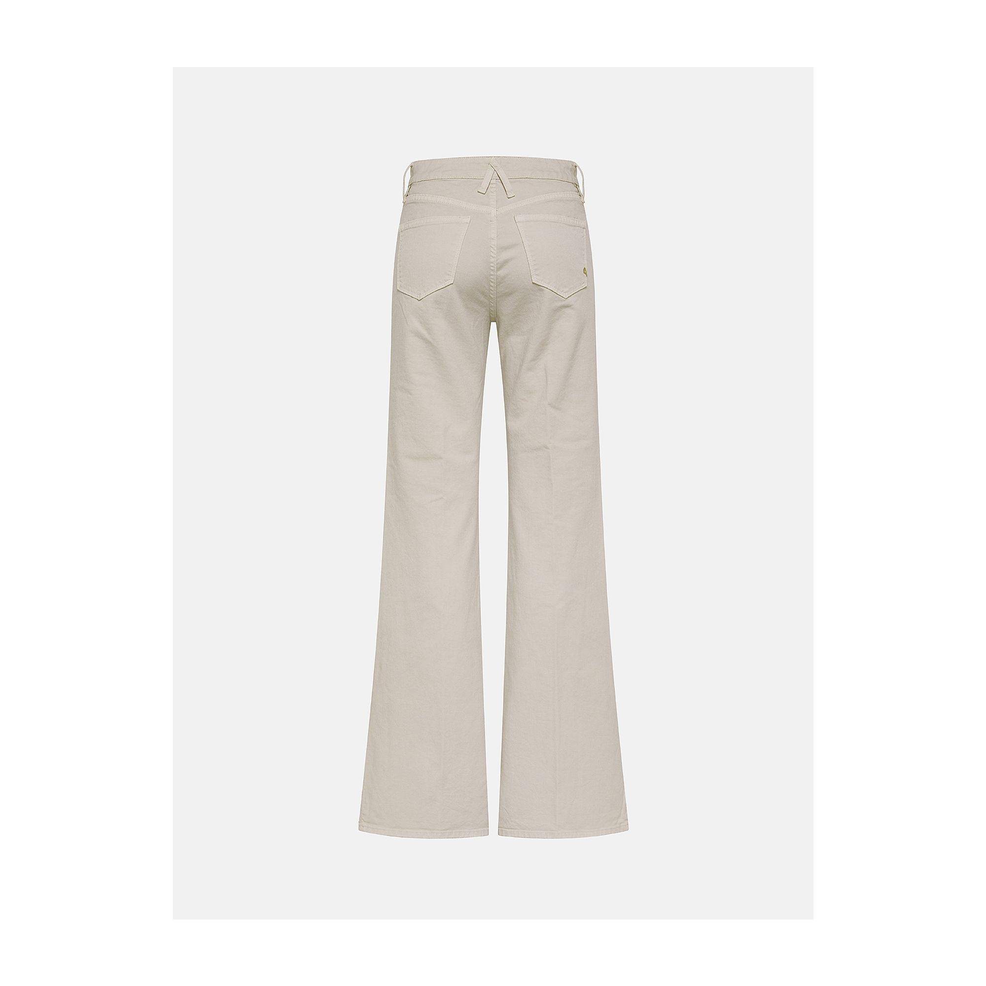 Flaire high rise flared direct dyed