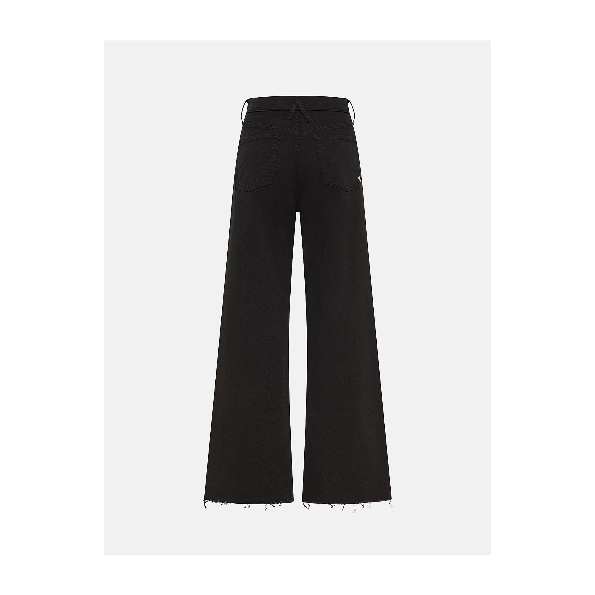 Luna mid rise flared reactive dyed row edge