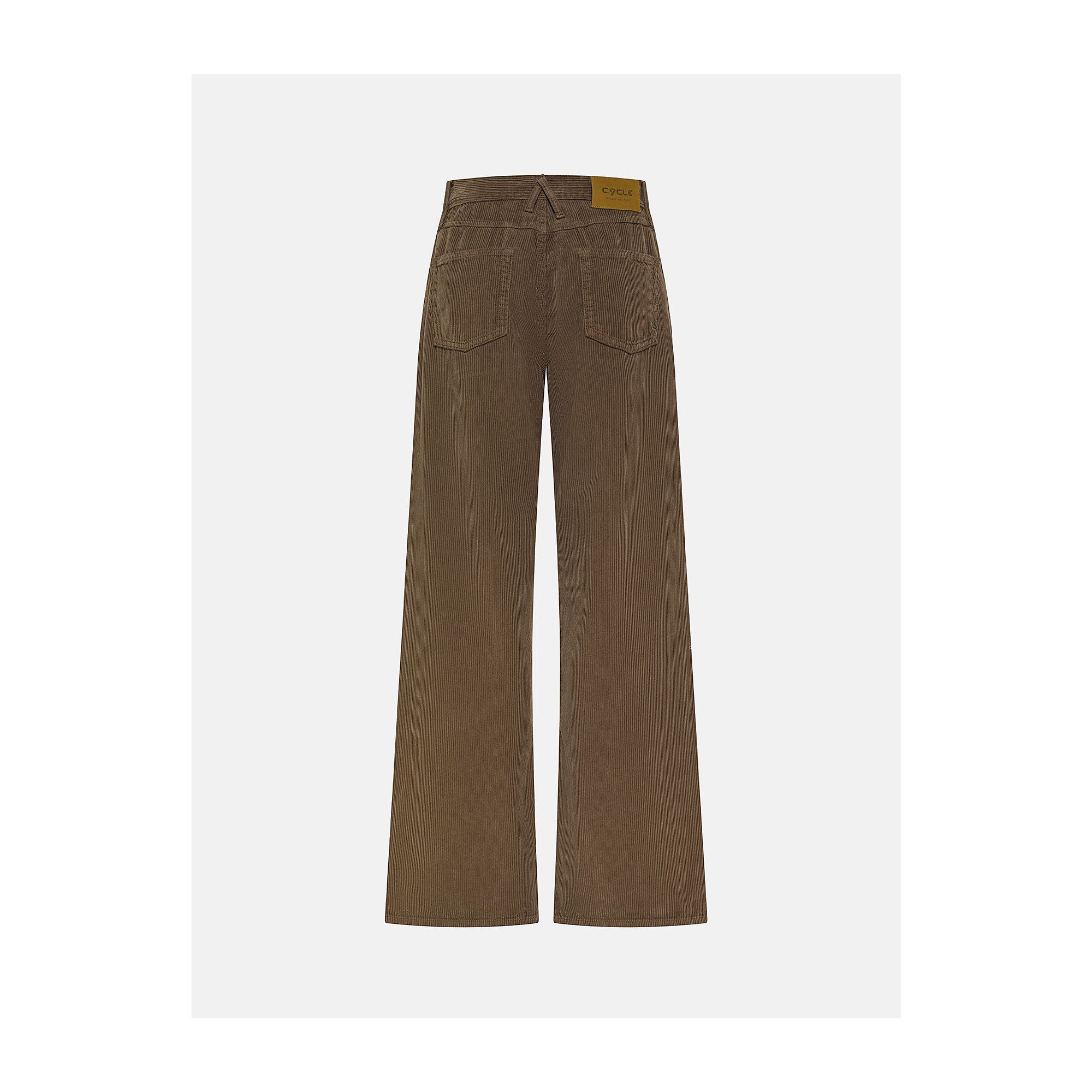 Aida low super fitted low waist volume leg direct dyed