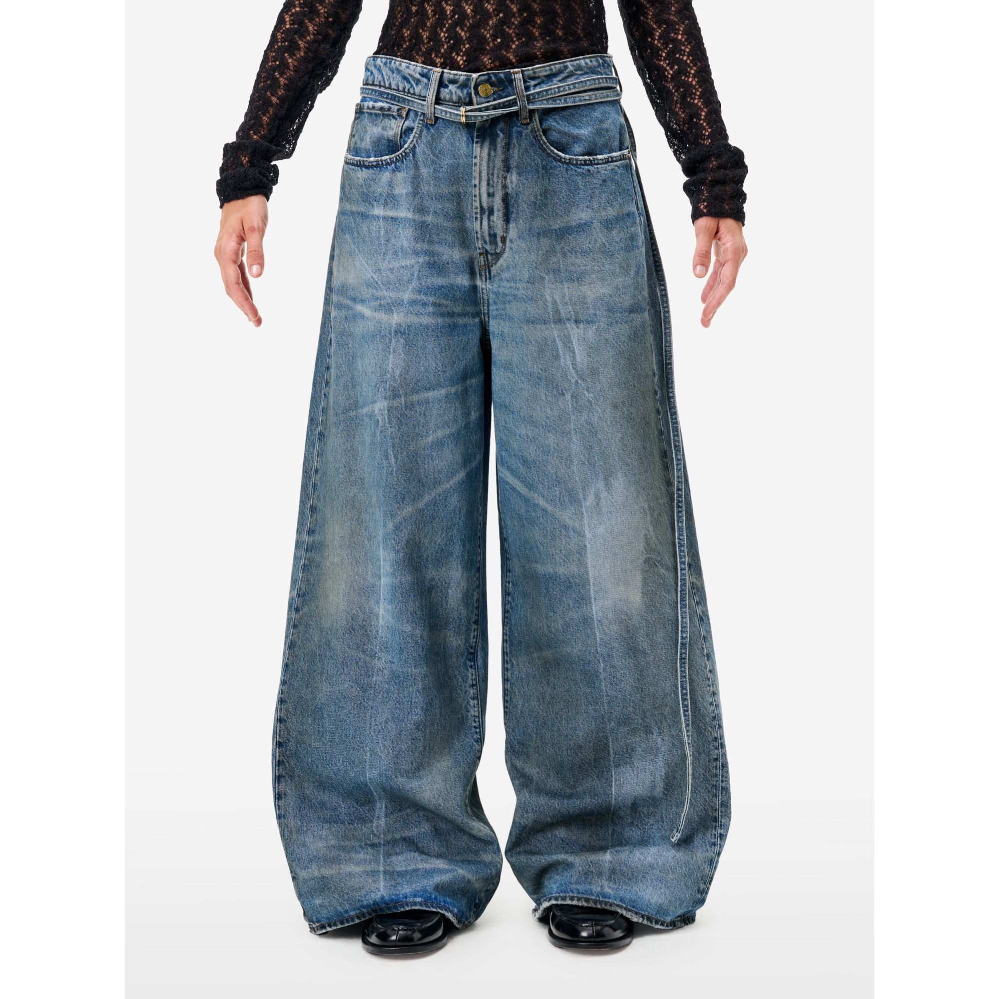 Jeans Big Low loose fit blue