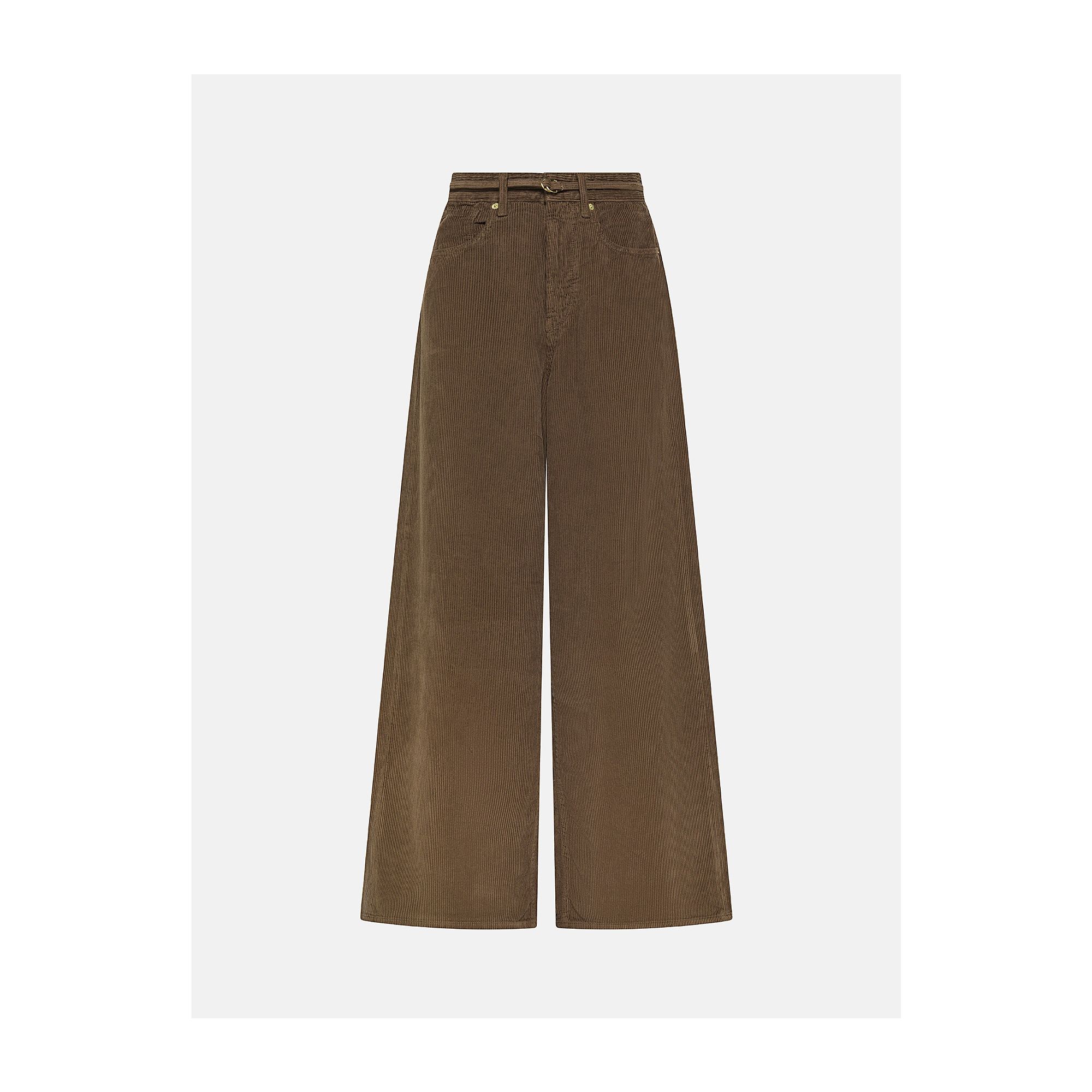 Big low mid rise super wide leg direct dyed