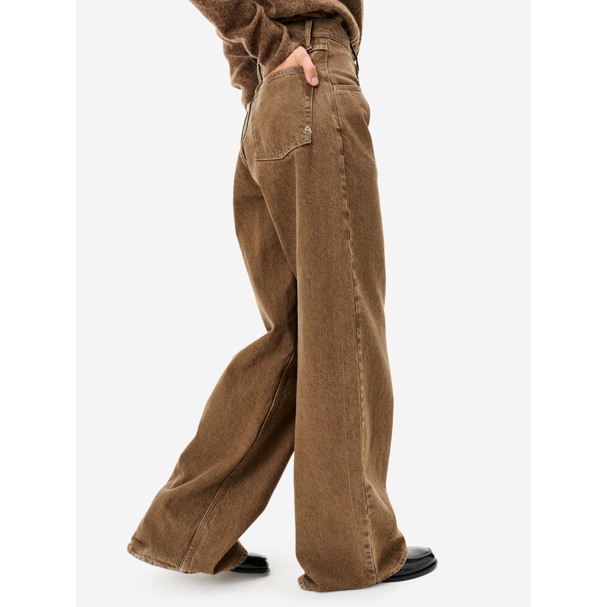 Camel loose-fit Emily jeans