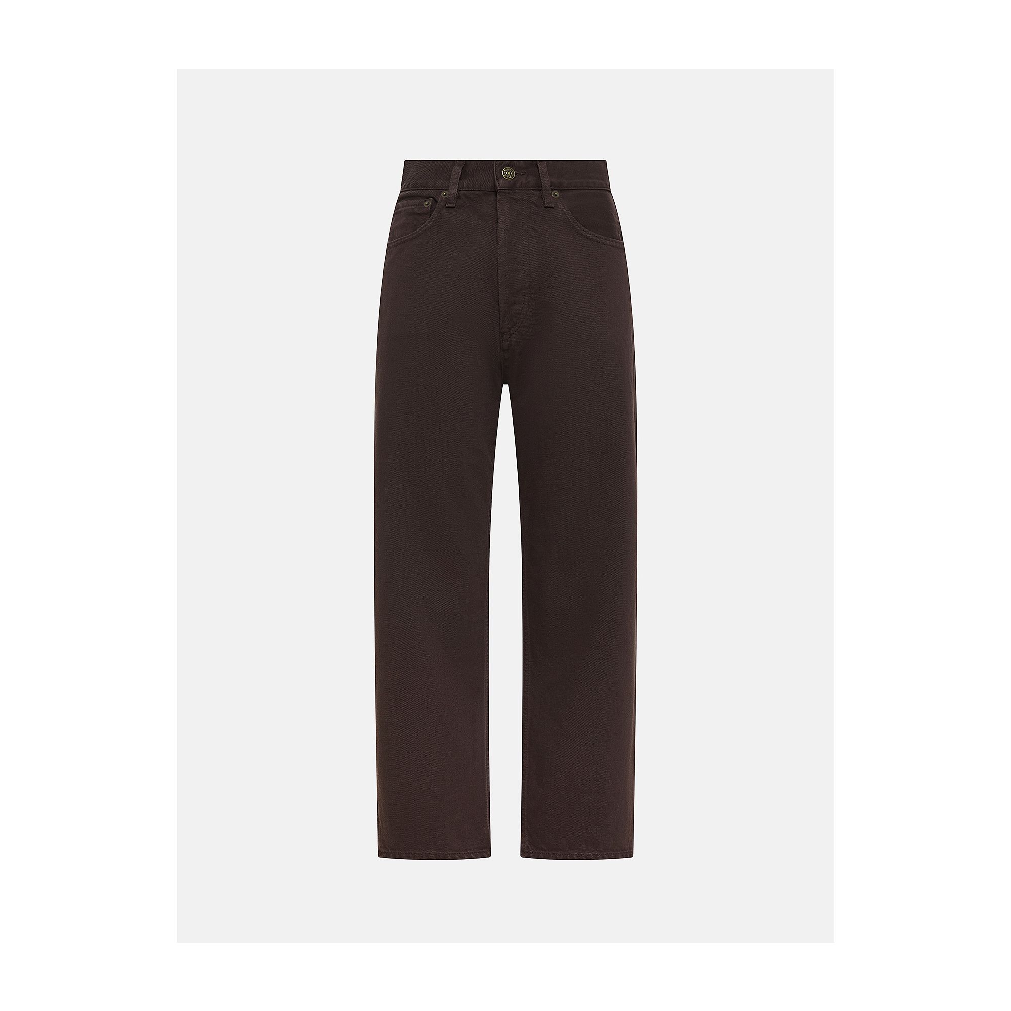 Bella mid rise mom fit cropped leg direct dyed