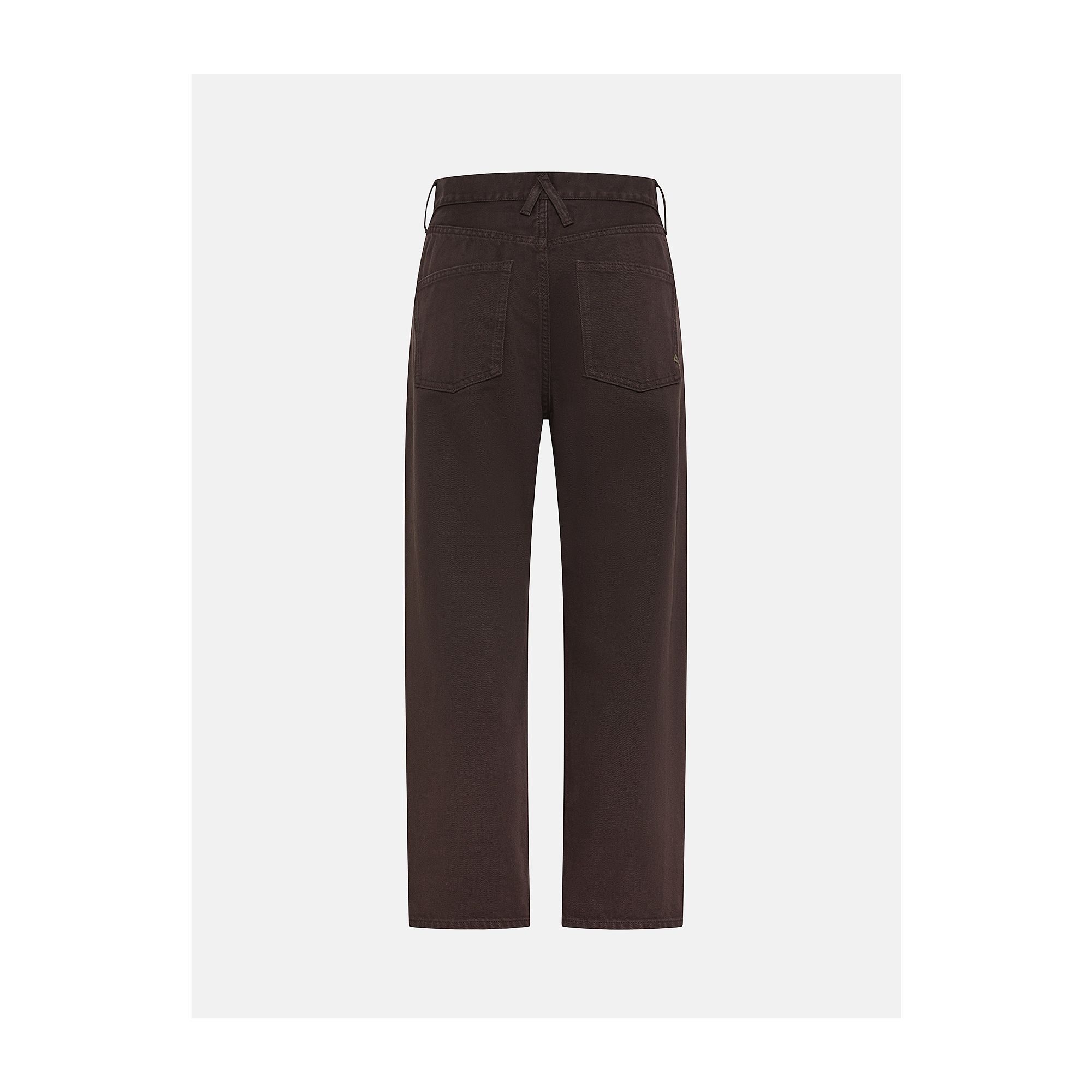 Bella mid rise mom fit cropped leg direct dyed