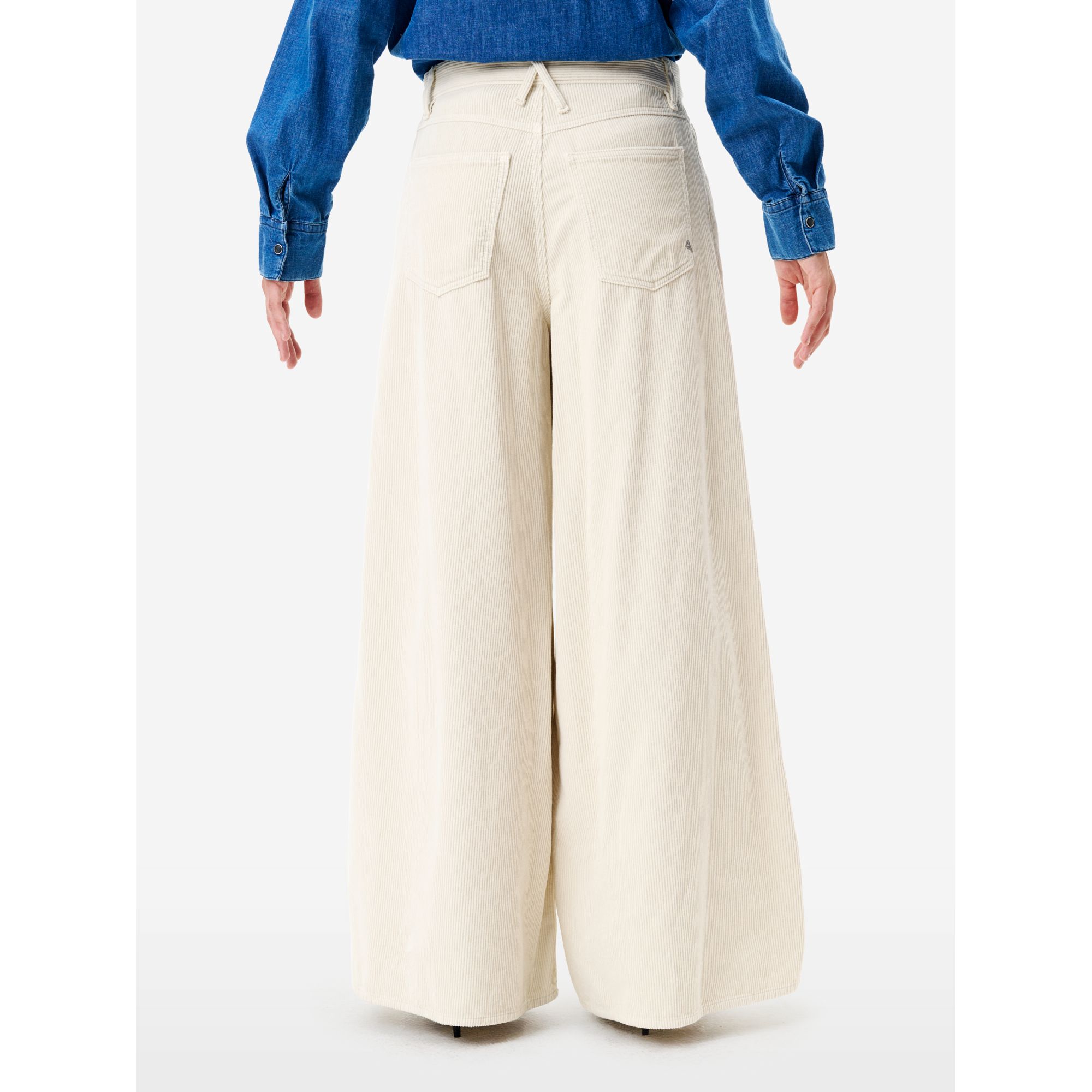 Anna wide pant direct dyed