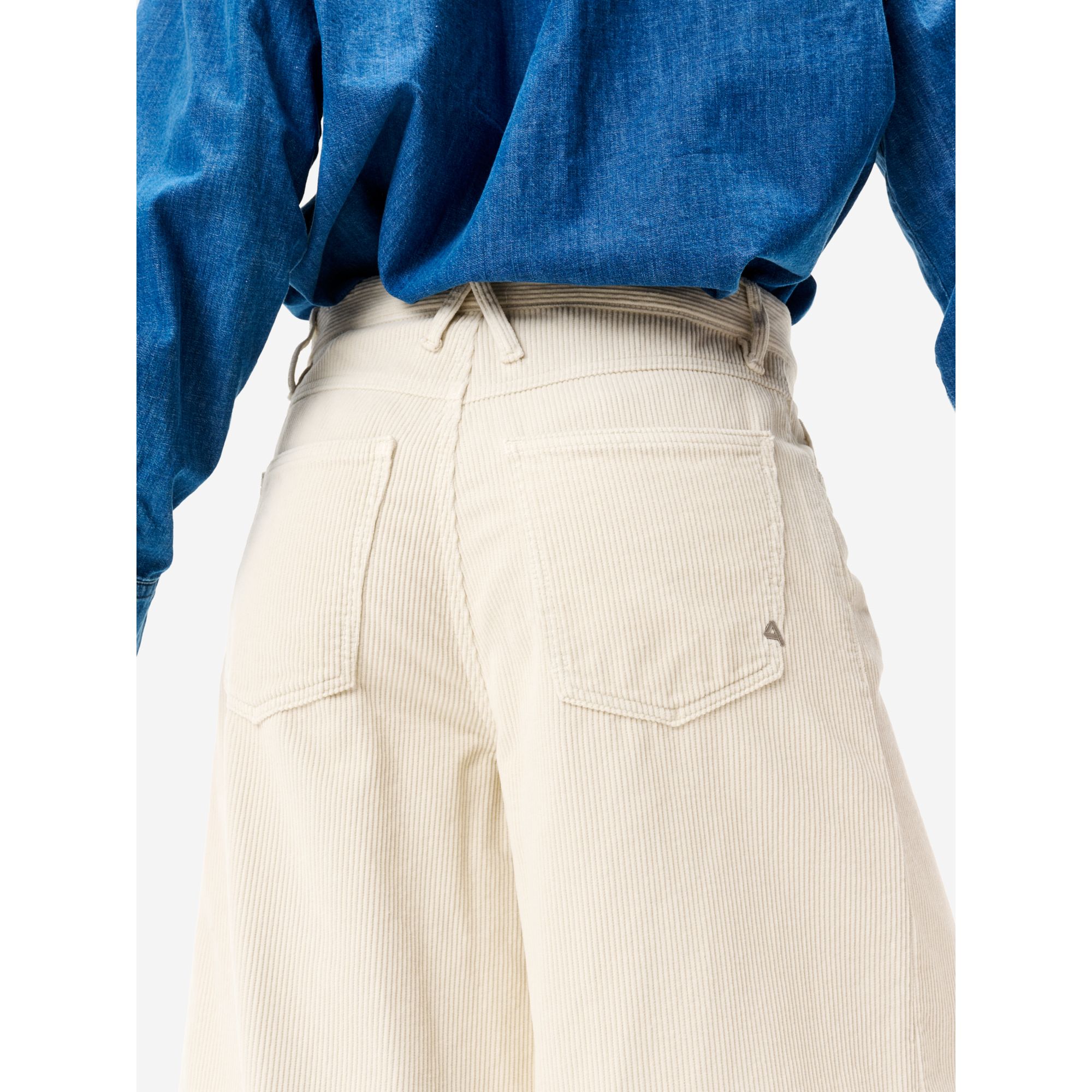 Anna wide pant direct dyed
