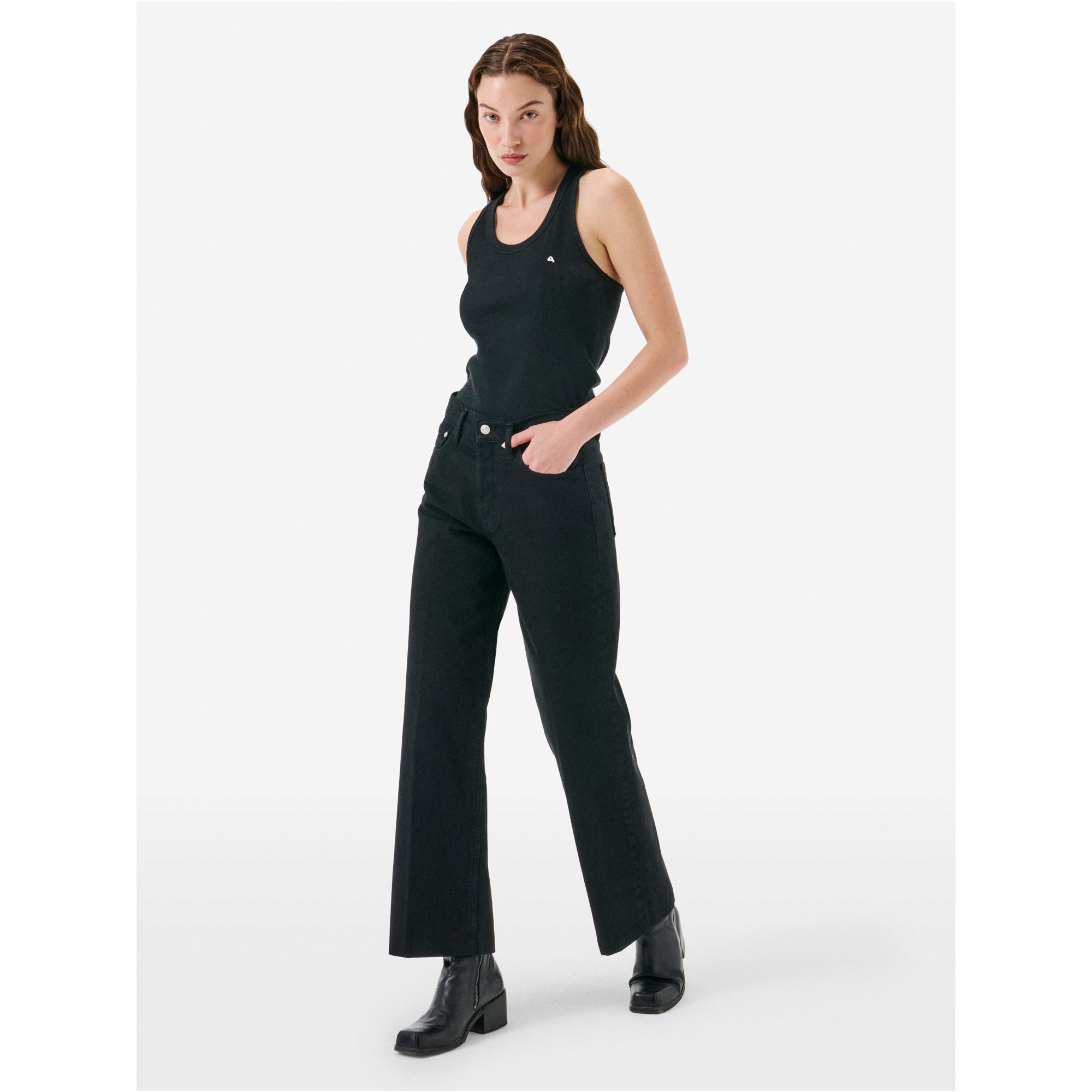 RIGHT STRAIGHT LEG ECO ENZYME WASH
