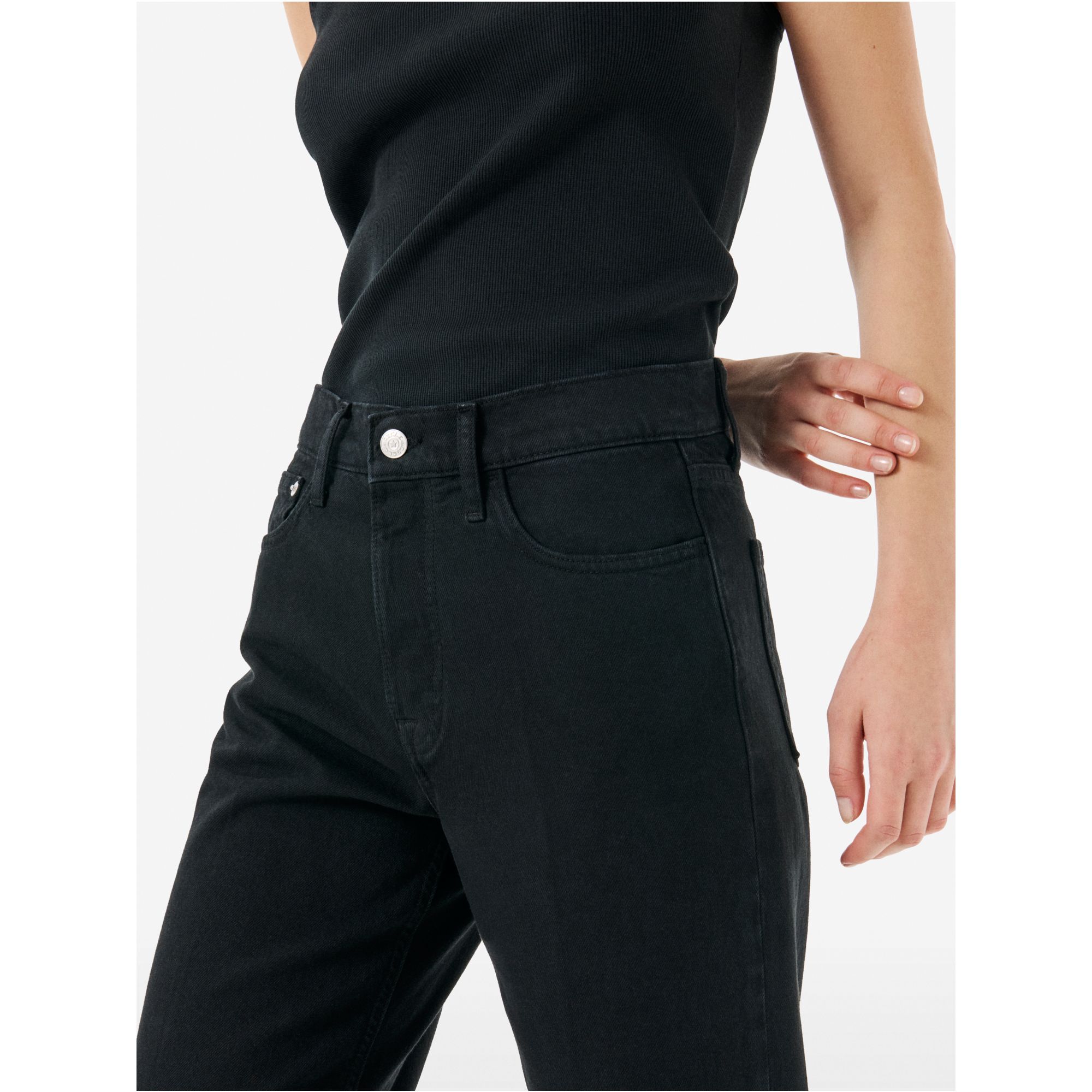 RIGHT STRAIGHT LEG ECO ENZYME WASH