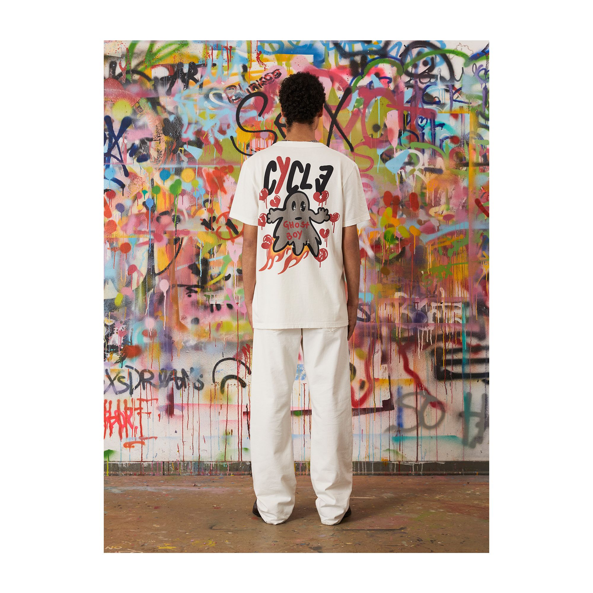 TEE PRINTED REGULAR T-SHIRT RINSE WASH
