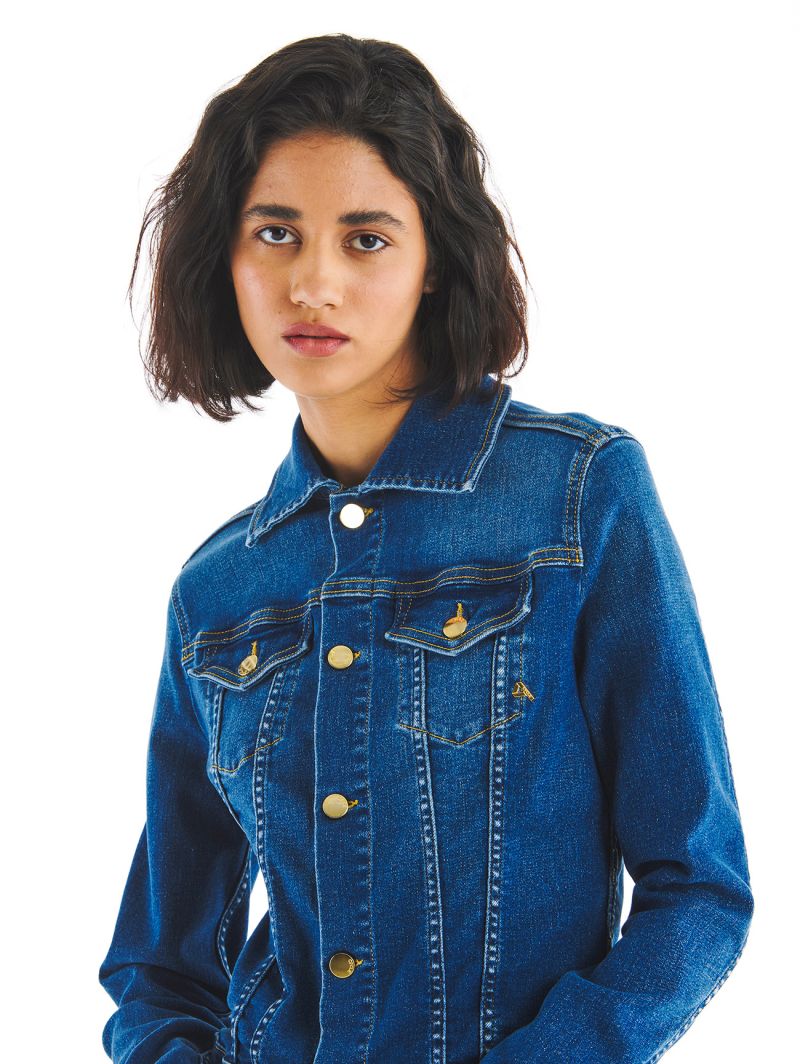 LAUREN SLIM JACKET LASER&OZONE FINISH