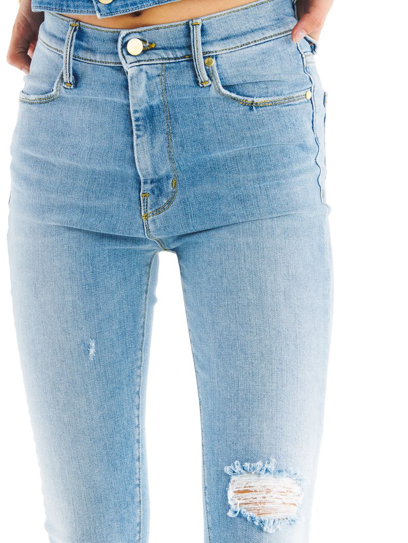 GILDA BOOTCUT BLEACHED DESTROYED & DAMAGED