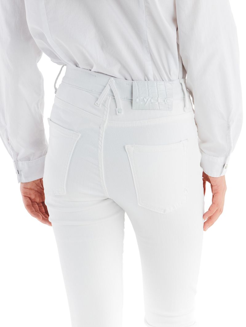 KATE CROP BOOTCUT REACTIVE DYED ROW EDGE