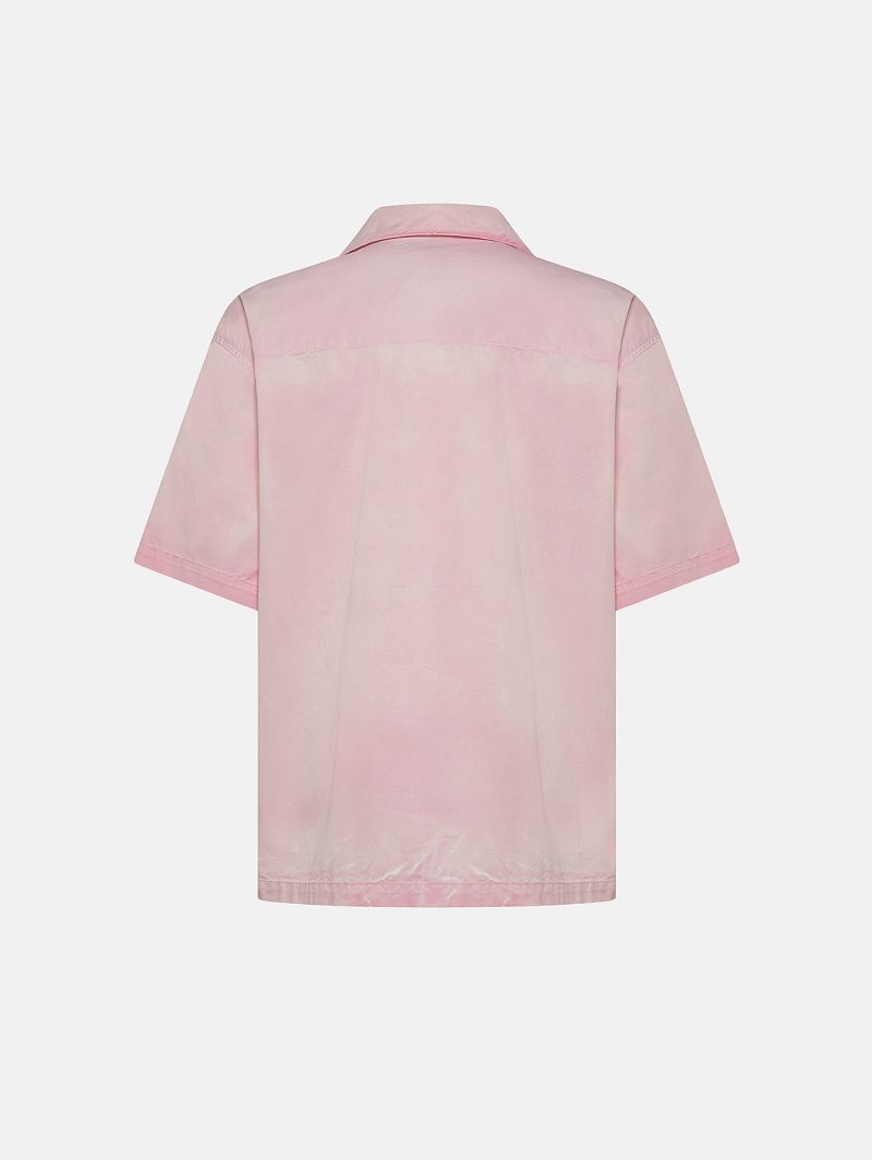 SAM PRINTED BOWLING SHIRT SOLAR DYED