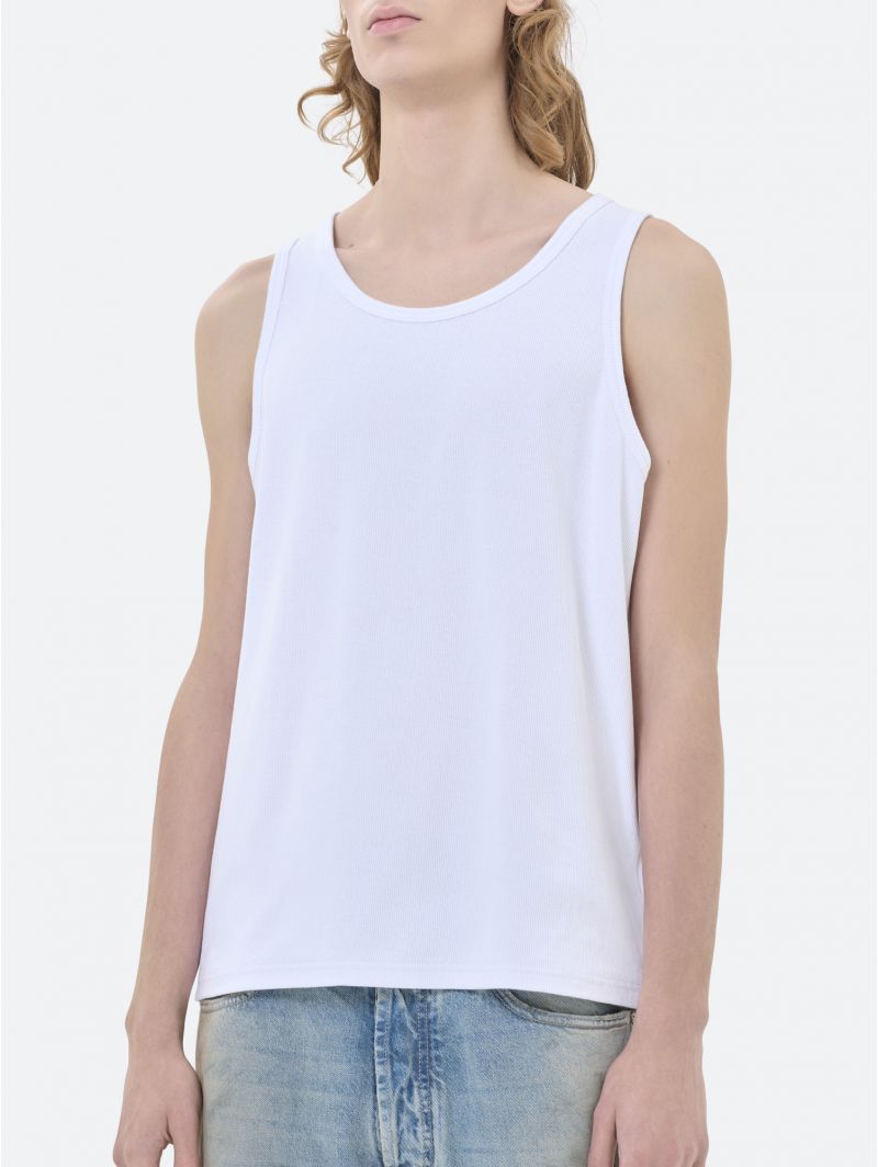 TANK ROUND NECK SLEEVELESS RINSE WASH