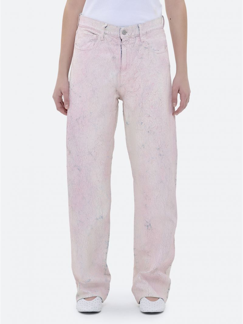 MILA LOW RISE '90s HANDMADE PINK CHALK PASTE