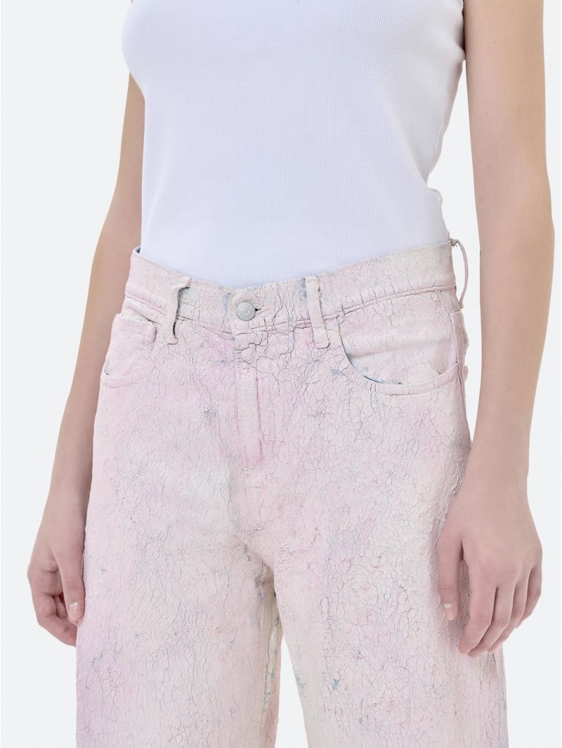 MILA LOW RISE '90s HANDMADE PINK CHALK PASTE