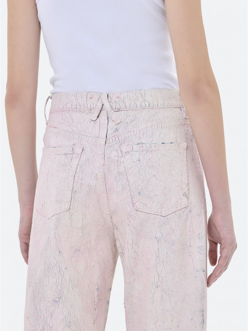 MILA LOW RISE '90s HANDMADE PINK CHALK PASTE