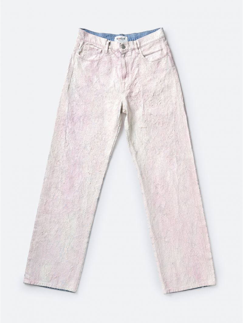 MILA LOW RISE '90s HANDMADE PINK CHALK PASTE