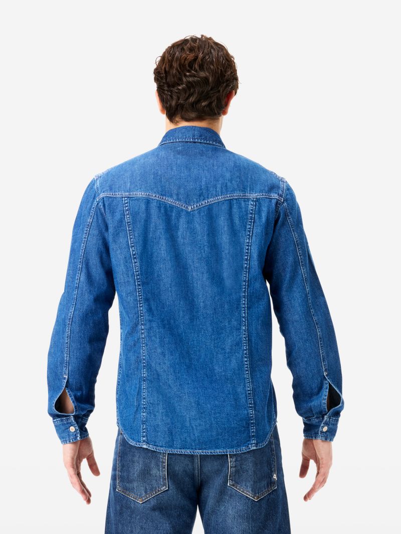 James denim overshirt