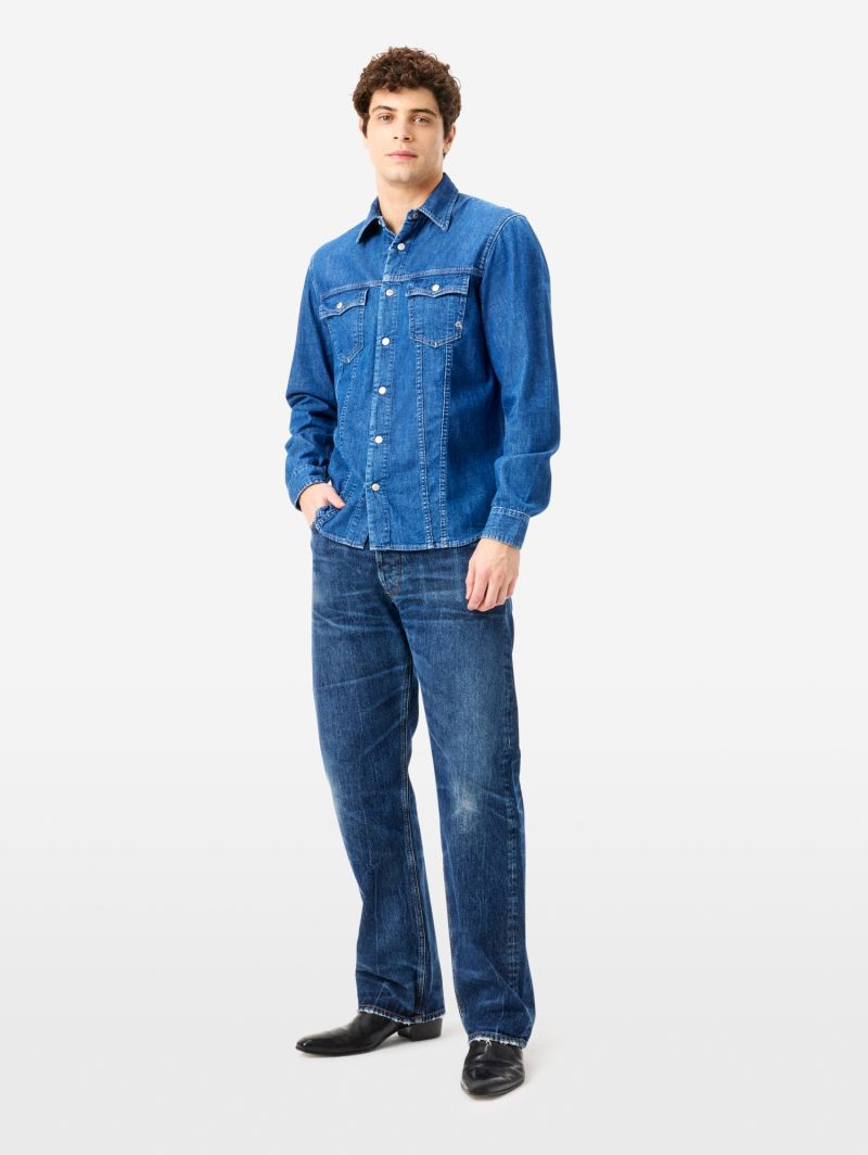 James denim overshirt