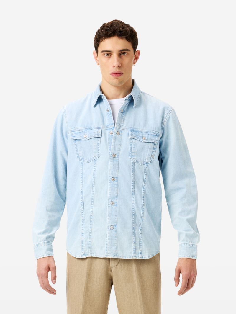 James regular icon shirt light bleach