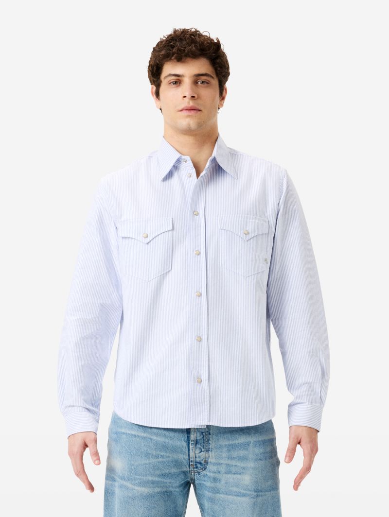 Rayan shirt stripes rinse wash