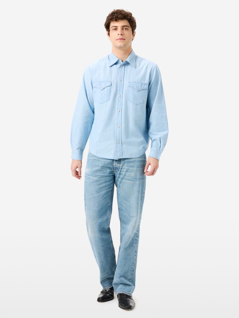 Rayan cotton chambray shirt