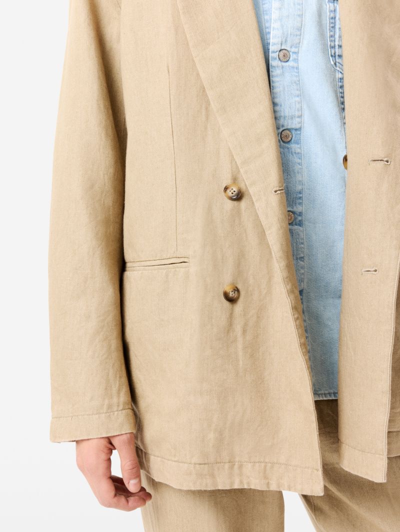 Garcon regular tailored jacket clean rinse wash