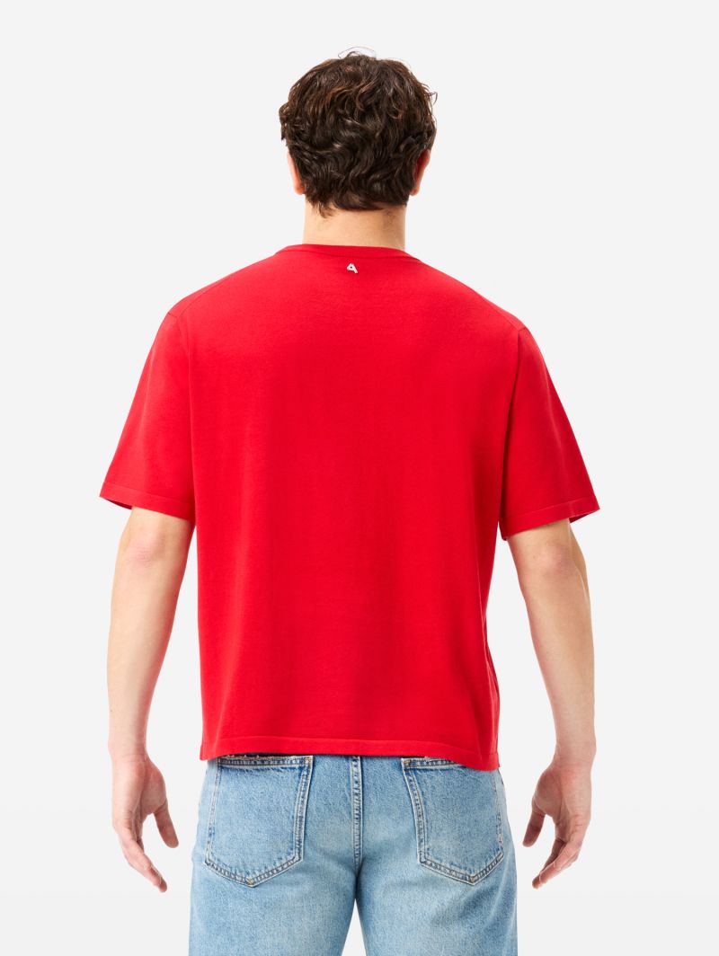 Boxy Pocket T-shirt with logo and breast pocket