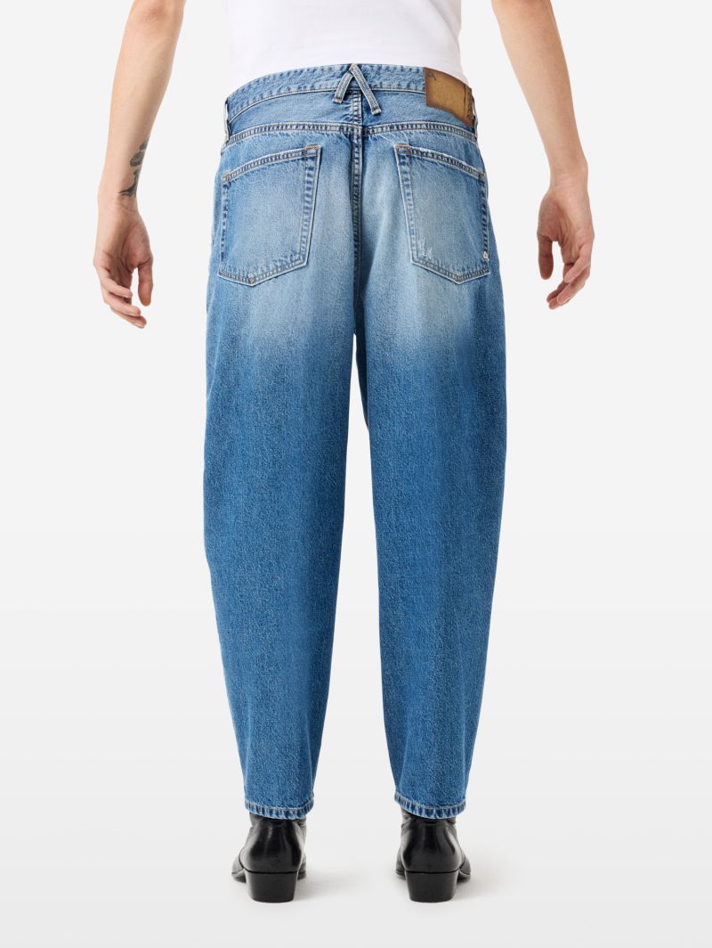 Jumbo baggy fit cut and break medium tone