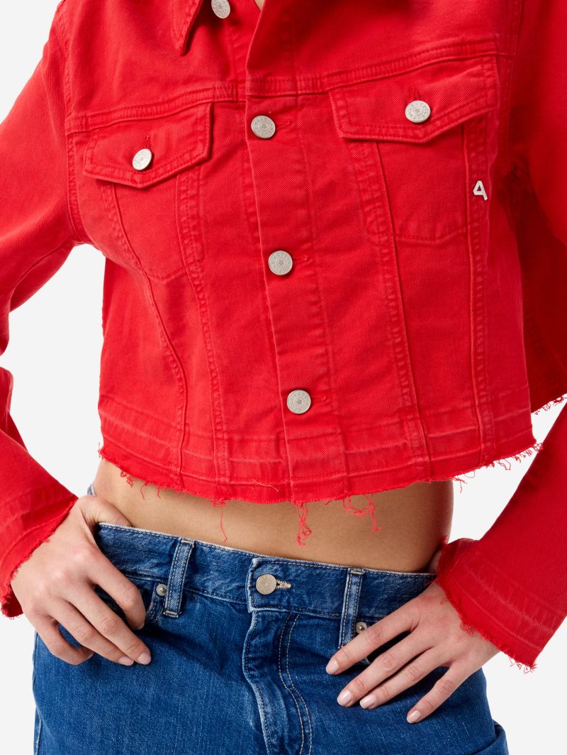 Slim-fit Milù trucker jacket