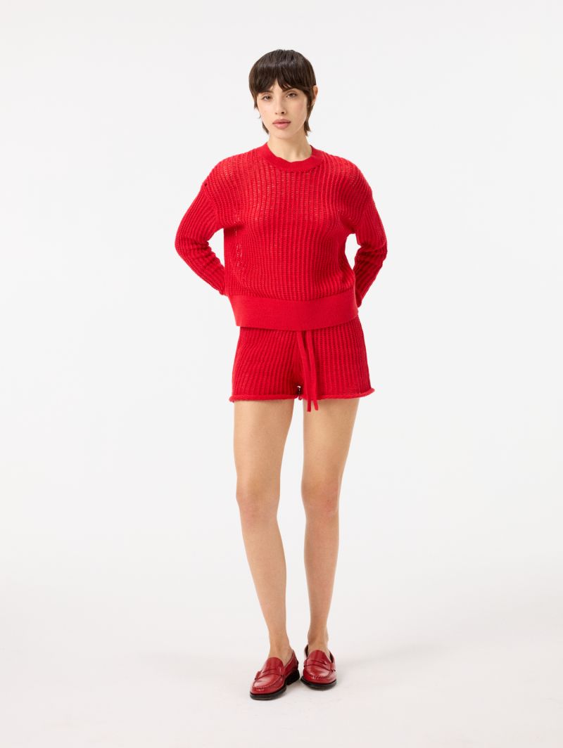 Lux jumper with cut-out on the back