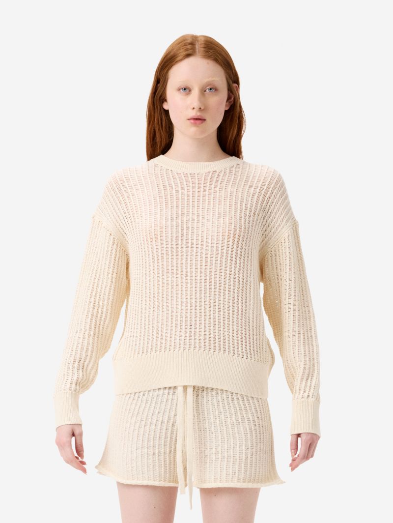 Lux jumper with cut-out on the back