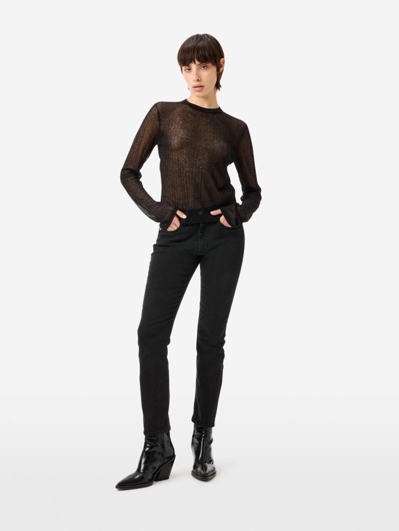 Linen-blend Ada jumper